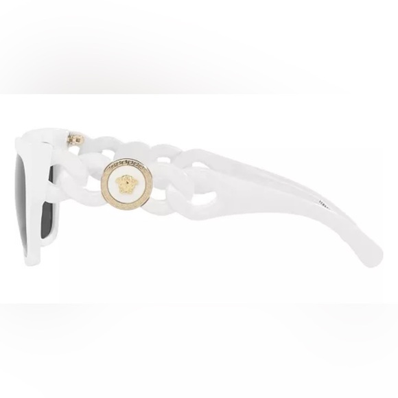 Versace New Authentic White Sunglasses Cloth and Case - Picture 9 of 9